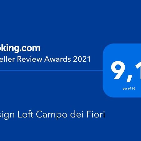 Design Loft Campo Dei Fiori Apartman Róma Kültér fotó